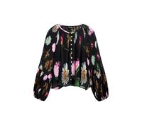 Desigual for woman. 25SWBW11 Blouse Momo black (L), Casual, Viscose, Long sleeve