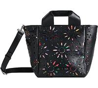 Desigual BOLS_DANDELION VALDIVIA, womens Shopping Bag, Black, One Size -