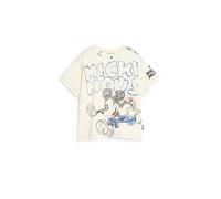 Desigual Boy's Ts_Running_Mickey T-Shirt, White, 8 Years