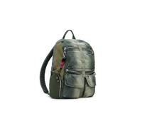 Desigual Bravo Hybrid Chester Worn Effect Denim Backpack 25WAKD01