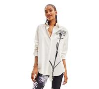 Desigual Cam_Siena Women's Blouse, White, L-XL