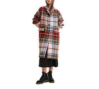 Desigual Camilla Checked Smart Winter Coat 22WWEWB4