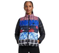 Desigual Copenhagen Women’s Sleeveless Zip-Up Jacket Black XS