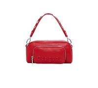 Desigual cross body bag Half Logo Prad Crossbody Bag Carmine red