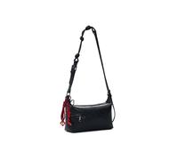Desigual Shoulder Bag Mickey - 24 cm with Mickey Mouse appliqués - Black
