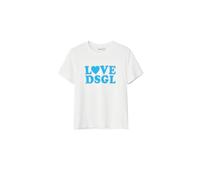 Desigual Damen Woman Knit Short Sleeve T-Shirt