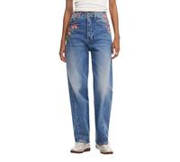 Desigual Women's Woman Denim Long Trouser Jeans, Blue, 16