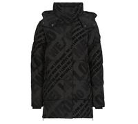 Desigual Duffel coats CADERA FLOCK in Black EU M