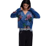 Desigual Embroidered Sleeve Nora Sweater 26SWJF19
