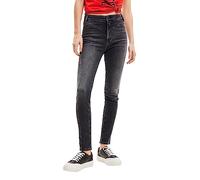 Desigual Estraburgo Push Up Shaping Skinny Jeans 23WWDD44 Black
