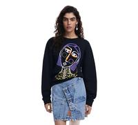 Desigual Face Arty Design Sweatshirt 25SWSK08 Black