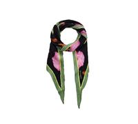 Desigual Women's Fou_Botanic Dreamz_Diamon Fashion Scarf, Black/White, One Size