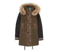 Desigual Girl's Chaq_zenon Coat, Green (Kaki 4092), 140 (Manufacturer size: 9/10)