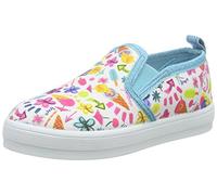 Desigual Girls Lona 2 Low-Top Sneakers, Blue (5103 Blue), 12 Child UK