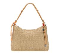Desigual Half Logo Raffia Leiria Bag Natural