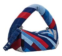 Desigual Women's Accessories Denim Shoulder Bag, Blue, blue, One size