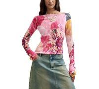 Desigual Jers_Roses Women's Sweatshirt, red, L