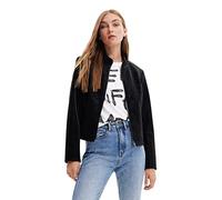 Desigual Las Vegas Suede Effect Jacket 22WWE62G AW22 New Season Black