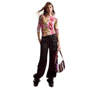 Desigual Leaf Lacroix Abstract Print Sweater 26SWJF45