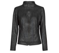 Desigual Leather jacket COMARUGA in Black UK 8