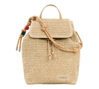 Desigual leisure backpack Half Logo Raffia Backpack Natural