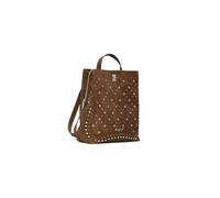 Desigual leisure backpack Yankee Metal Patch Sumy Mini Backpack Camel brown