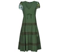 Desigual Long Dress VEST_GINGY in Green EU XS