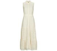 Desigual Long Dress VEST_MOON in Beige EU L
