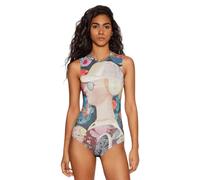 Desigual Maltese Women's Sleeveless Printed Bodysuit, Size S