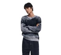 Desigual Man Template 1 Co, 2006 GRIS Oscuro, XL, black, collar size: 17.5