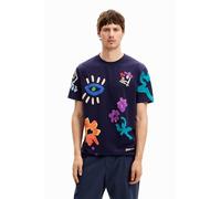 Desigual Man Template 1 Colour New, 5000 Navy, L, Blue, L