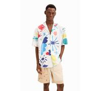Desigual Men's CAM_Star T-Shirt, White, XXL