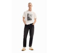 Desigual Men's Denim_George Jeans, Black, 28