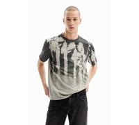 Desigual Men's Ts_Leo T-Shirt, Black, M