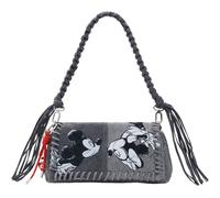 Desigual Shoulder Bag Mickey 26 cm Flap Crossbody Denim Light Grey