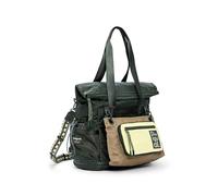 Desigual Neo Grunge Voyager Khaki Backpack with Removeable Mini Bag