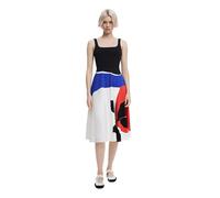 Desigual for woman. 25SWVK41 Ondas La Croix multicoloured dress (S), Casual, Multicolor, Sleeveless / Straps, Recycled Polister