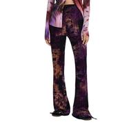 Desigual Women's Woman Knit Long Trousers Pants, Blue, M