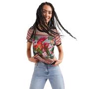 Desigual Parrot Top 22SWTKAX SS22 New Season Blue