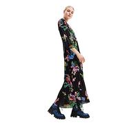 Desigual Poppy Dress by M. Christian Lacroix 23WWVW75 Black