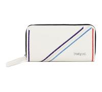 Desigual Women's Accessories PU Long Bi-Fold Wallet, White, White, 19.2