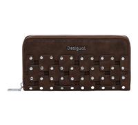 Desigual purse New Patch Fiona Long Wallet Chocolate