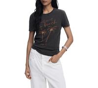 Desigual REPRIS_TS_Palm, 2000 Black, S