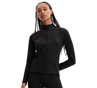 Desigual Rock Sports black stretch sweatshirt for women, size M