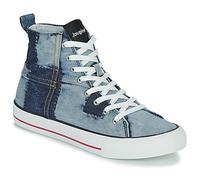 Desigual Shoes (High-top Trainers) BETA TRAVEL PATCH in Blue 4