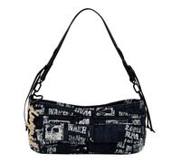 Desigual shoulder bag Donosti Newspaper Hand Bag Black