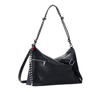 Desigual shoulder bag Half Logo Leiria 2.0 Shoulder Bag Black