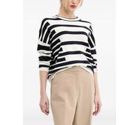 Desigual striped panelled sweater - White S
