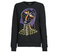 Desigual Sweatshirt FACE in Black EU S