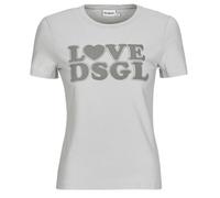 Desigual T shirt LOVE DSGL in White EU XL